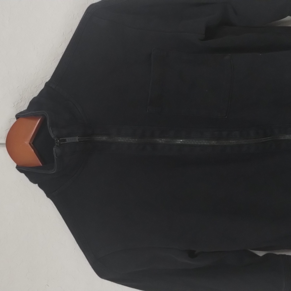 Hugo Boss Zip Up Black Sweater - Picture 2 of 12